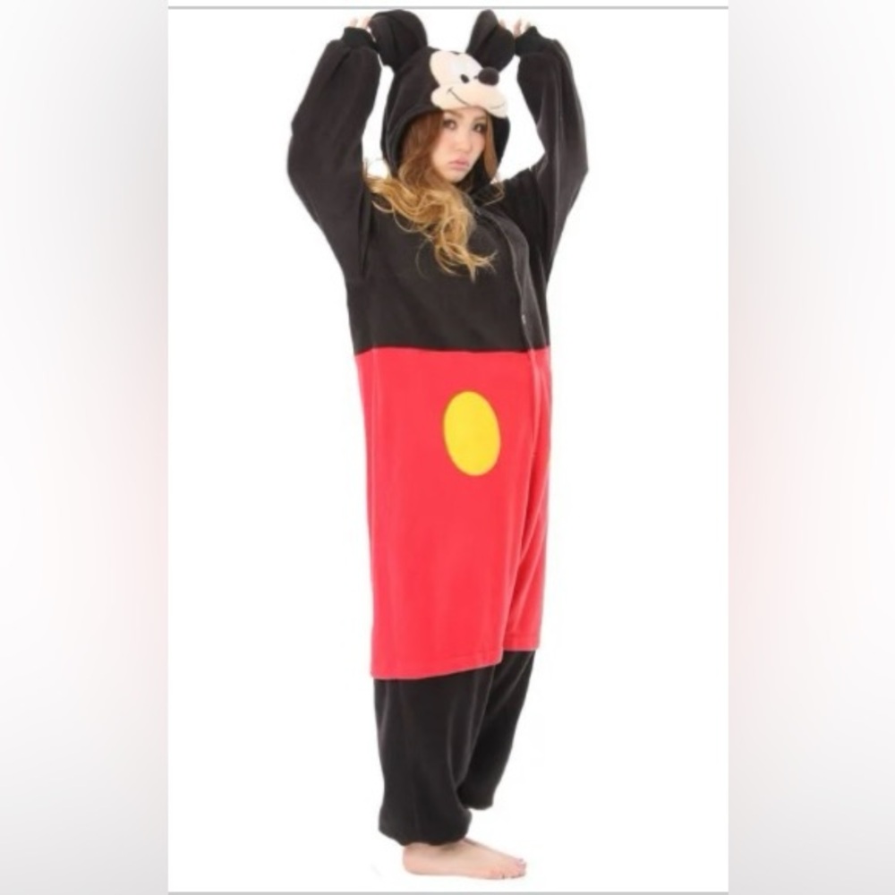 Mickey Mouse SAZAC Onesie Kigurumi Adult Pajamas PJ Onesie Cosplay. Costume